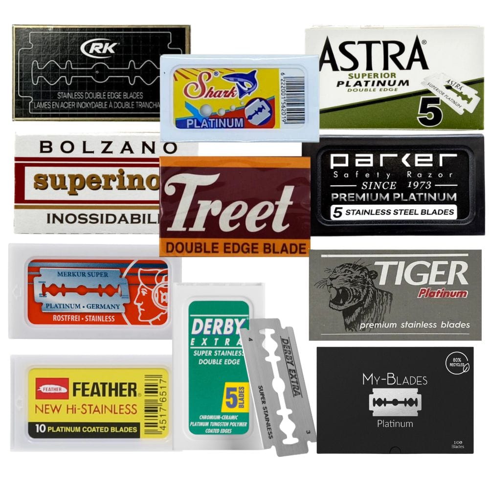 Double Edge Blade Sampler 80 – Style & Swagger