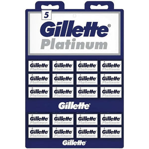 Razor Blade Gillette Platinum Double Edge Blades (100)