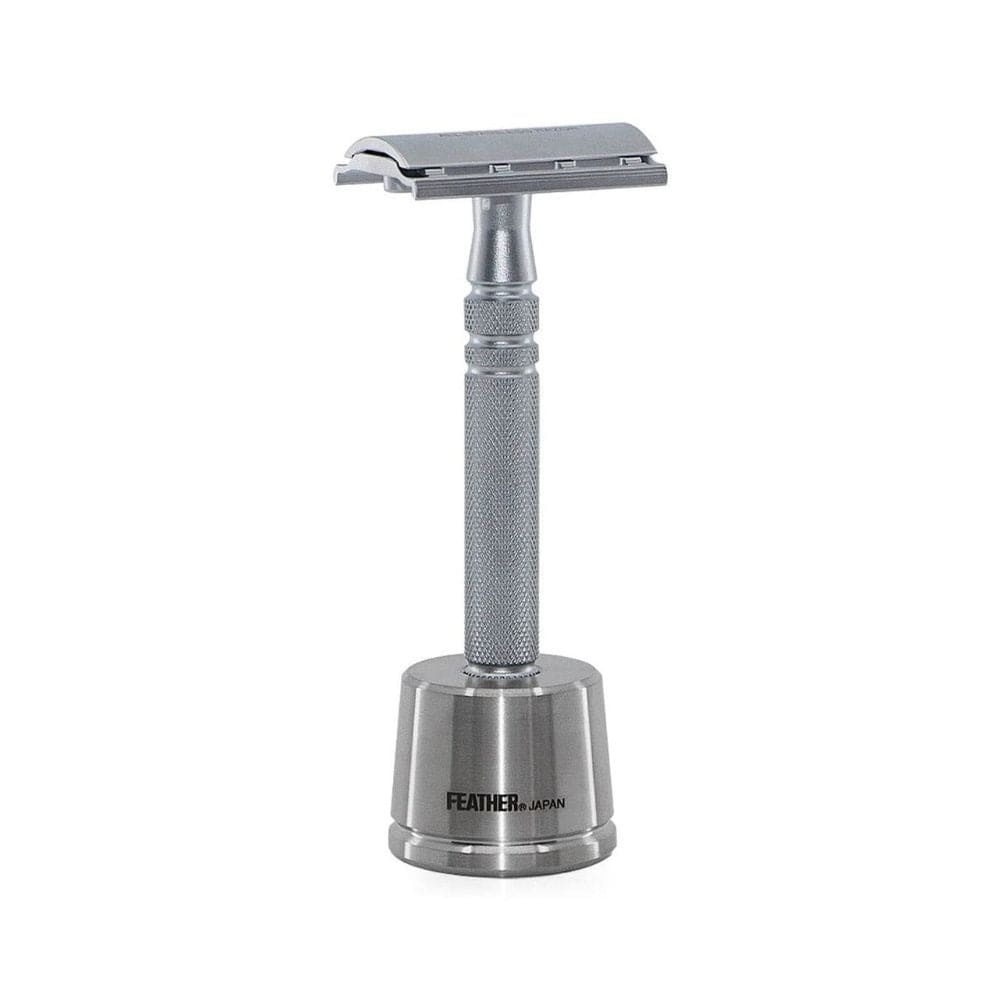 Safety Razor Feather AS-D2S Double Edge Razor with Stand