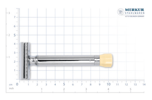 Safety Razor Merkur Progress 510 Long Handle Chrome Plated Safety Razor