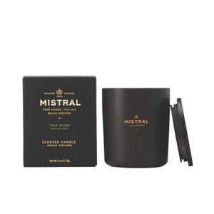 Scented Candles Mistral Candle Teak Wood 11oz