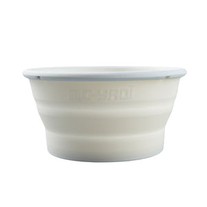 Shaving Bowl Yaqi Collapsible Silicone Shaving Bowl White