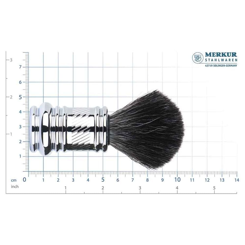 Shaving Brush Merkur 138 Synthetic Shaving Brush Bright Chrome