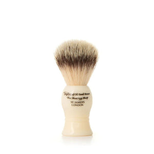 Shaving Brush Taylor of Old Bond Street Imitation Ivory Starter Synthetic Badger Shaving Brush