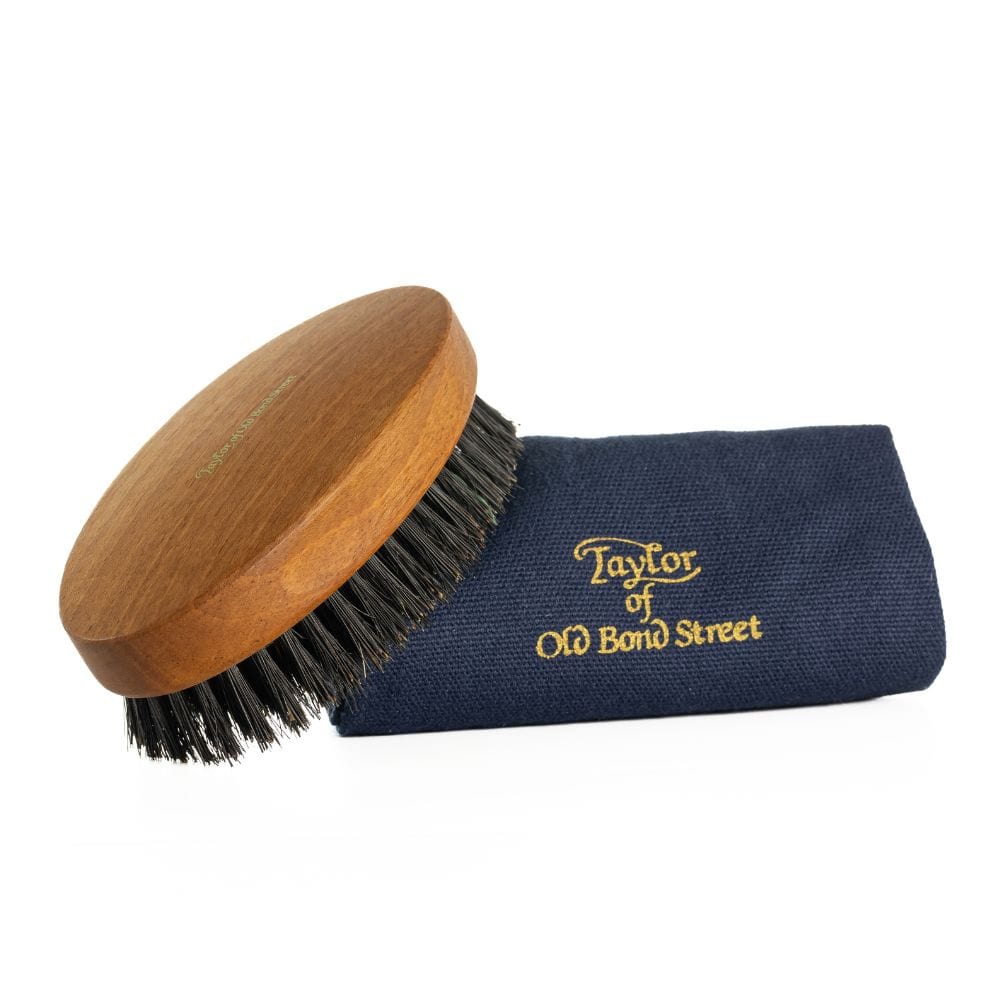 Shaving Brush Taylor of Old Bond Street Raw Wood Military Brush