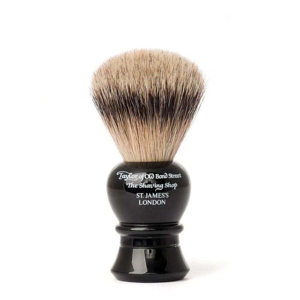 Shaving Brush Taylor of Old Bond Street Small/Medium Super Shaving Brush in Black (10cm) RRP$