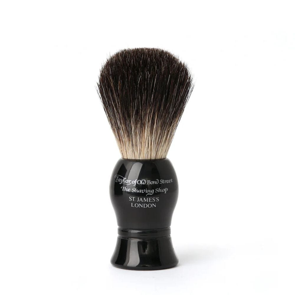 Shaving Brush Taylor of Old Bond Street Starter Pure Badger Shaving Brush Black