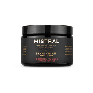Shaving Cream Mistral Bourbon Vanilla Shave Cream 255g