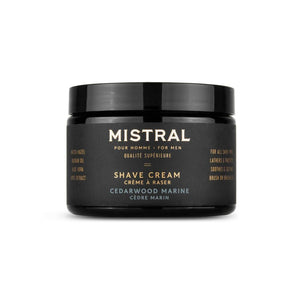 Shaving Cream Mistral Cedarwood Marine Shave Cream 255g