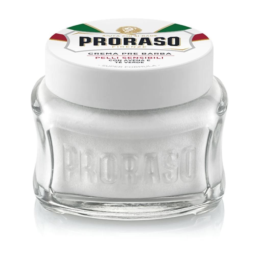 Shaving Cream Proraso Green Tea and Oatmeal for Sensitive Skin Pre Shave Cream 100ml