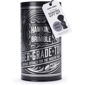 Shaving Kit Hawkins & Brimble Shaving Gift Set (Silver)