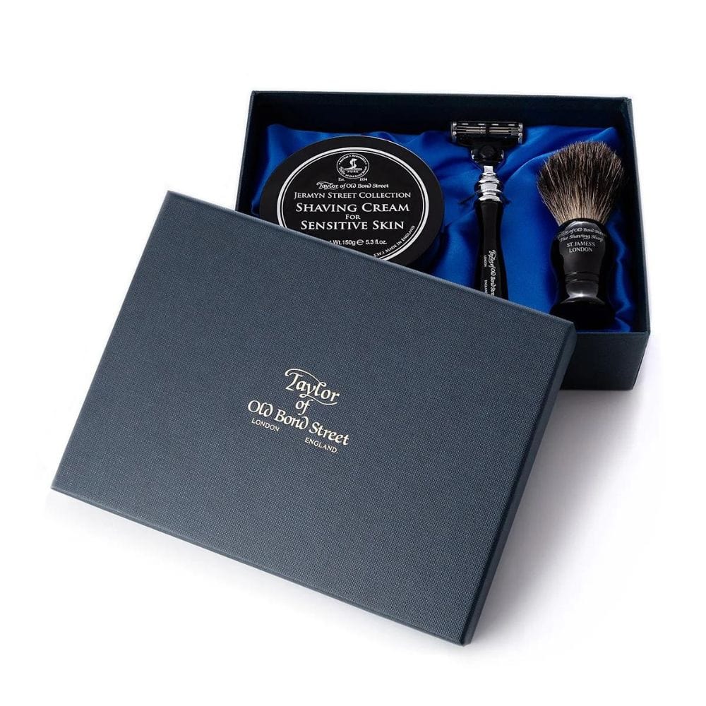 Shaving Kit Taylor of Old Bond Street Jermyn St Victorian Mach3 Razor Shaving Set RRP$220