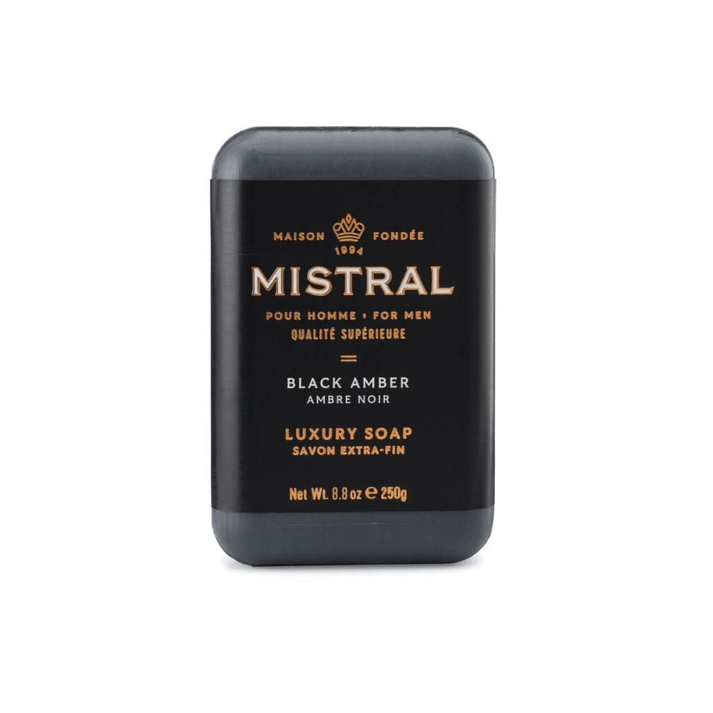Soap Mistral Black Amber Bar Soap 250g