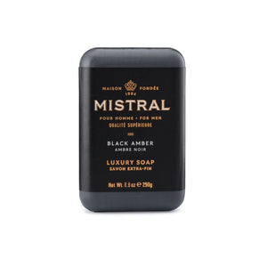 Soap Mistral Black Amber Bar Soap 250g