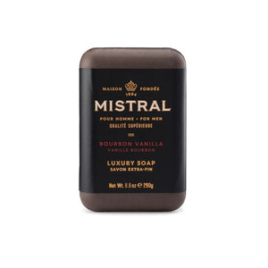 Soap Mistral Bourbon Vanilla Bar Soap 250g