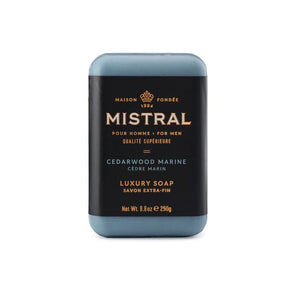 Soap Mistral Cedarwood Marine Bar Soap 250g