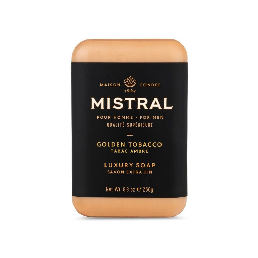 Soap Mistral Golden Tobacco Bar Soap 250g