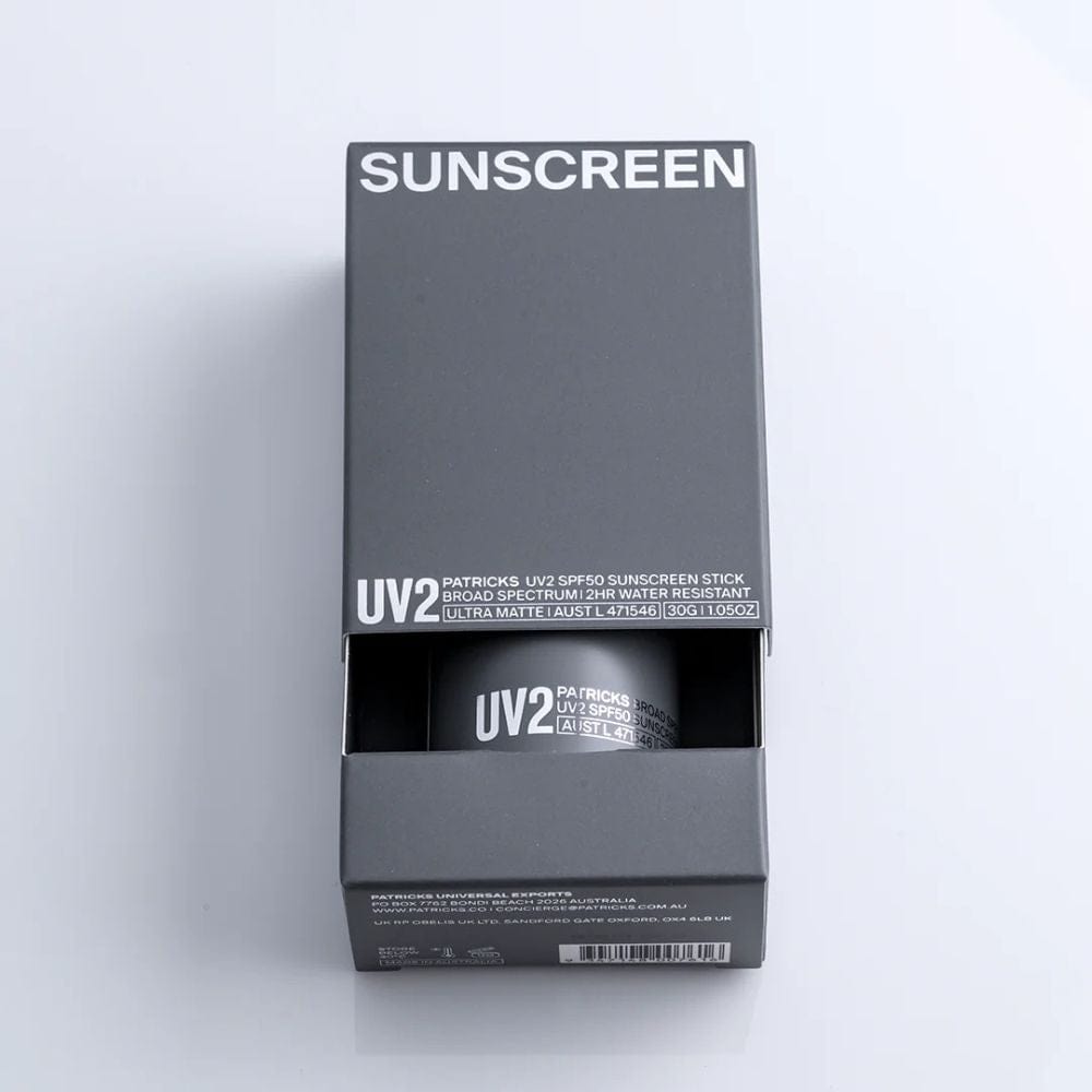 Sunscreen Patricks UV2 SPF50 Sunscreen Stick 30g