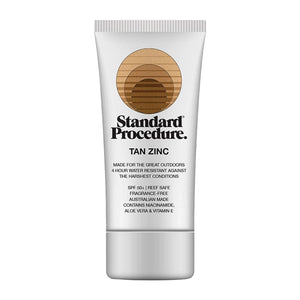 Sunscreen Standard Procedure SPF 50+ Tan Zinc 60g