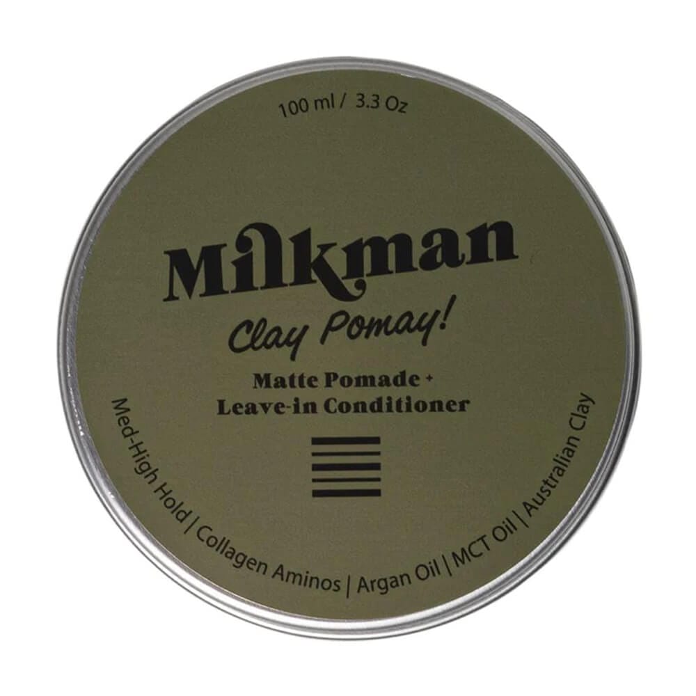 Clay Milkman Matte Clay Pomade & Leave-in Conditioner 100ml