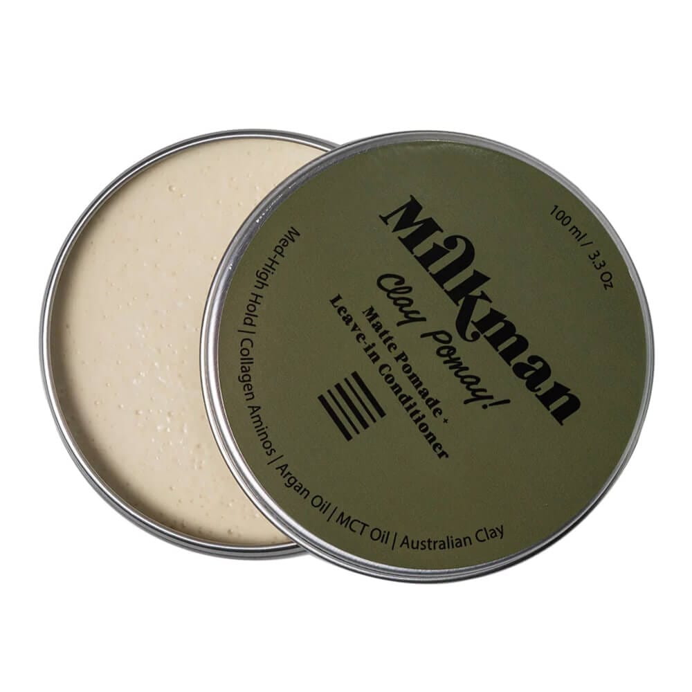 Clay Milkman Matte Clay Pomade & Leave-in Conditioner 100ml