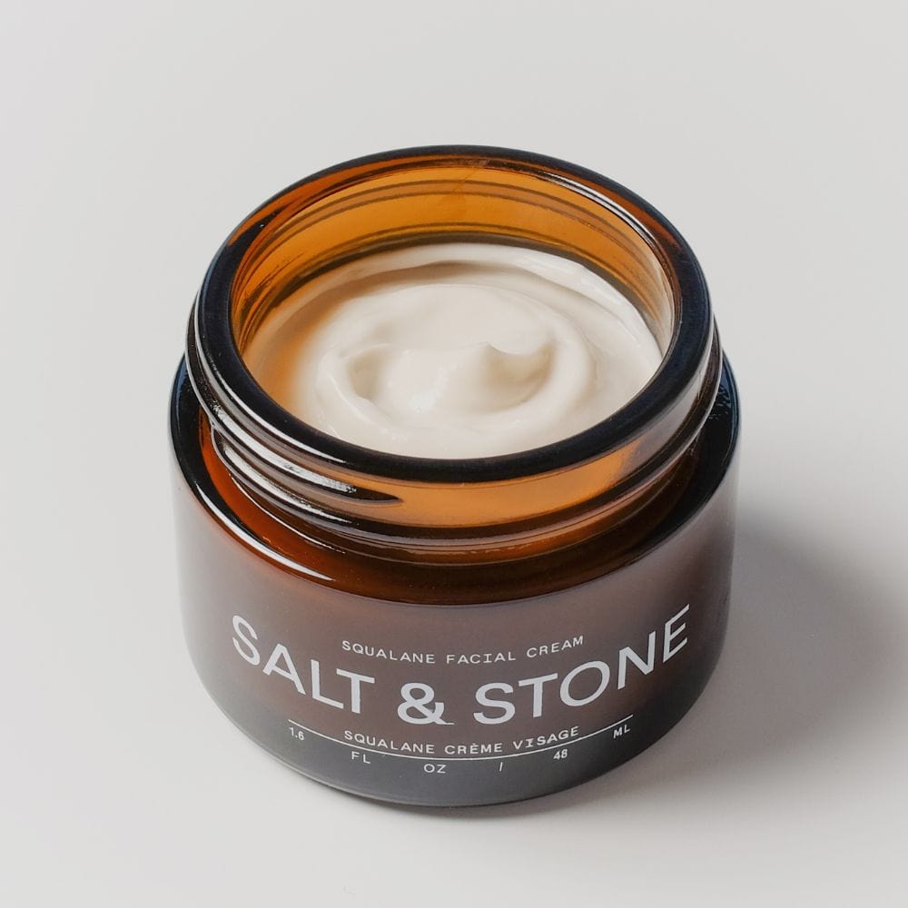 Face Moisturiser Salt & Stone Squalene Facial Cream 48ml