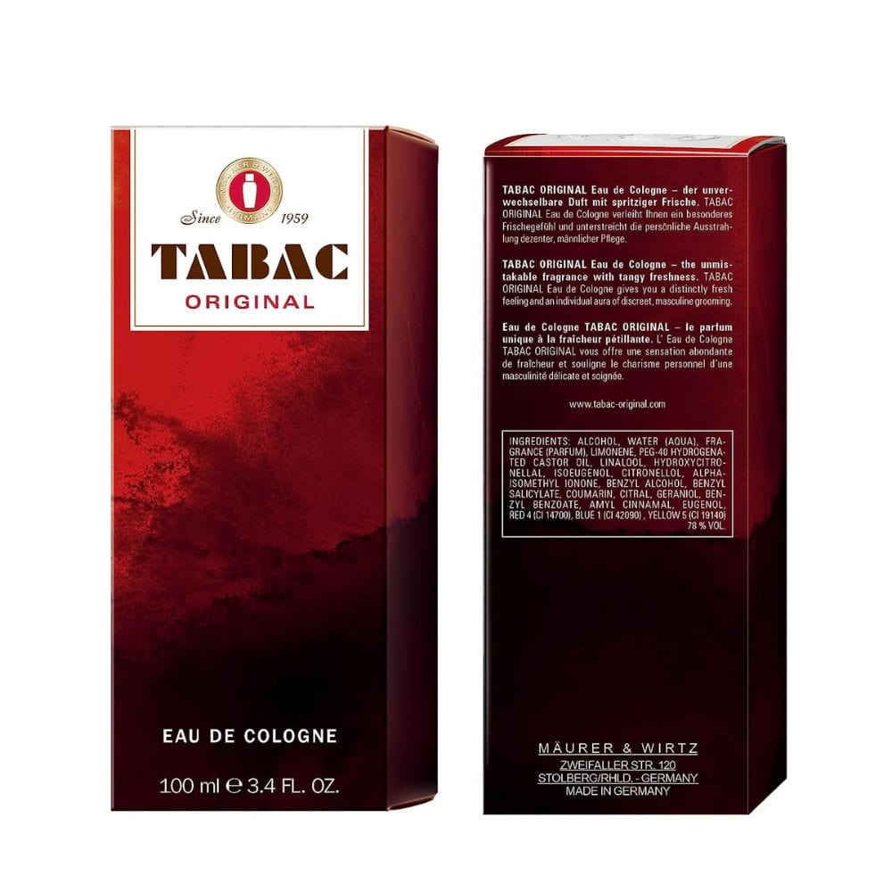 Fragrance Tabac Original Eau De Cologne 100ml