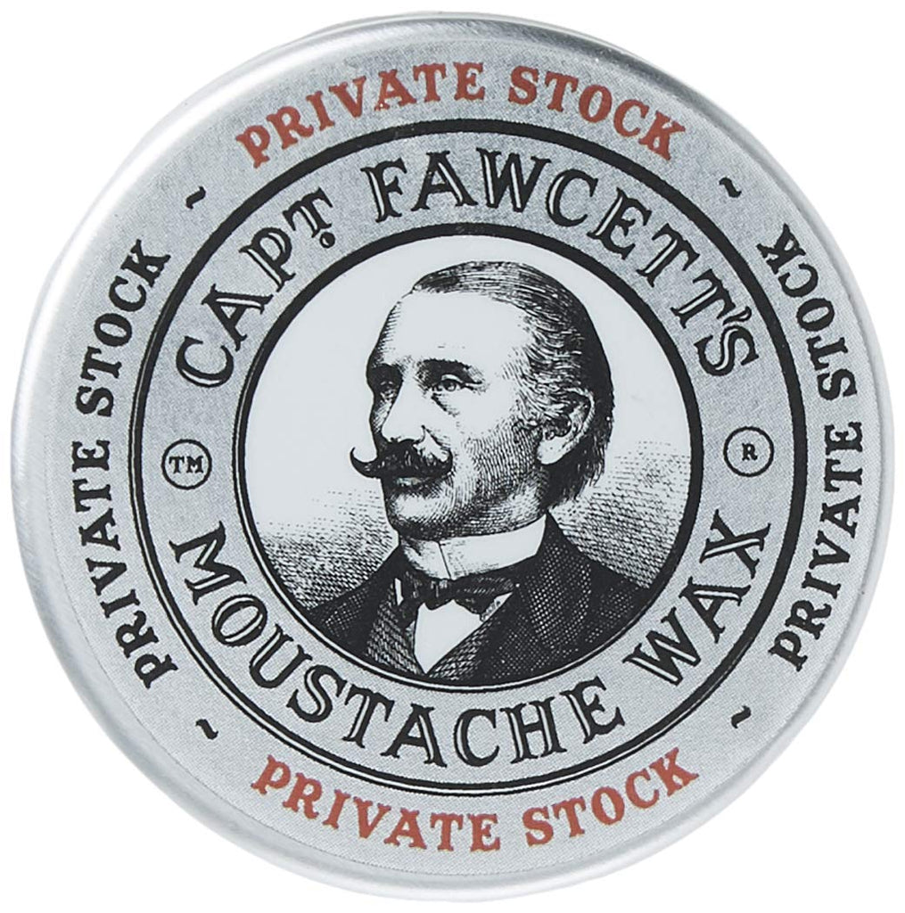 Moustache Wax Captain Fawcett Private Stock Moustache Wax 15ml (Pack of 3)