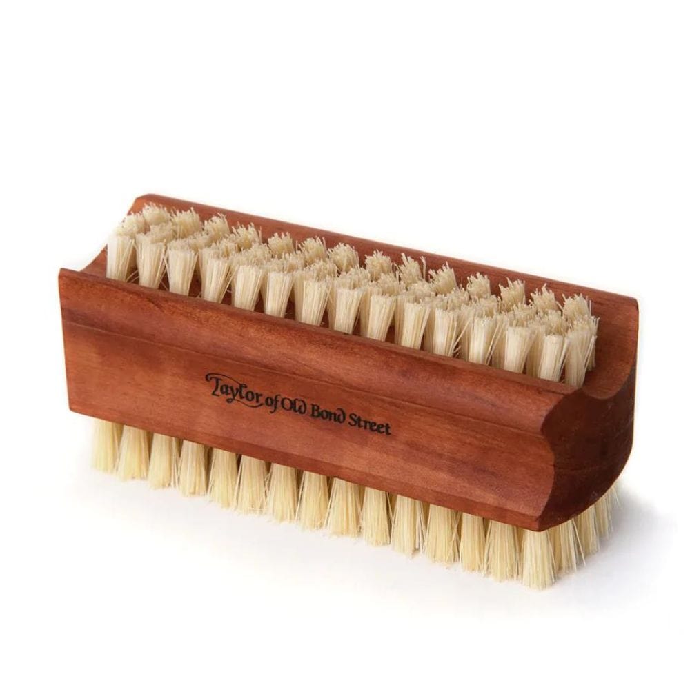 Nail Brush Taylor of Old Bond Street Medium Pearwood Pure Bristle Nail Brush