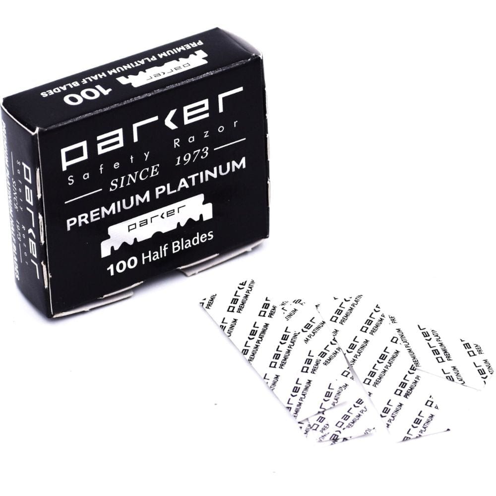 Parker Premium Platinum Half Blades 100 pack