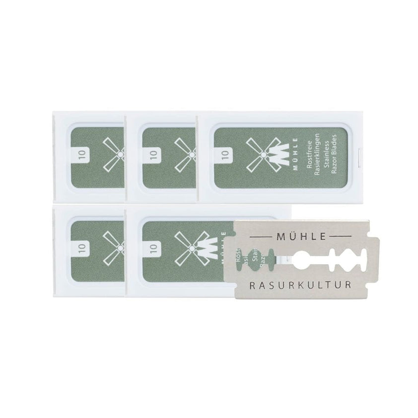 Muhle Double Edge Safety Razor Blades (10) Style & Swagger