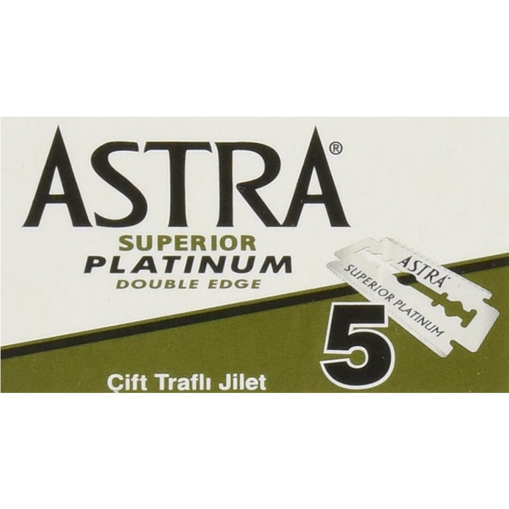 Razor Blade Astra Super Platinum DE Razor Blades