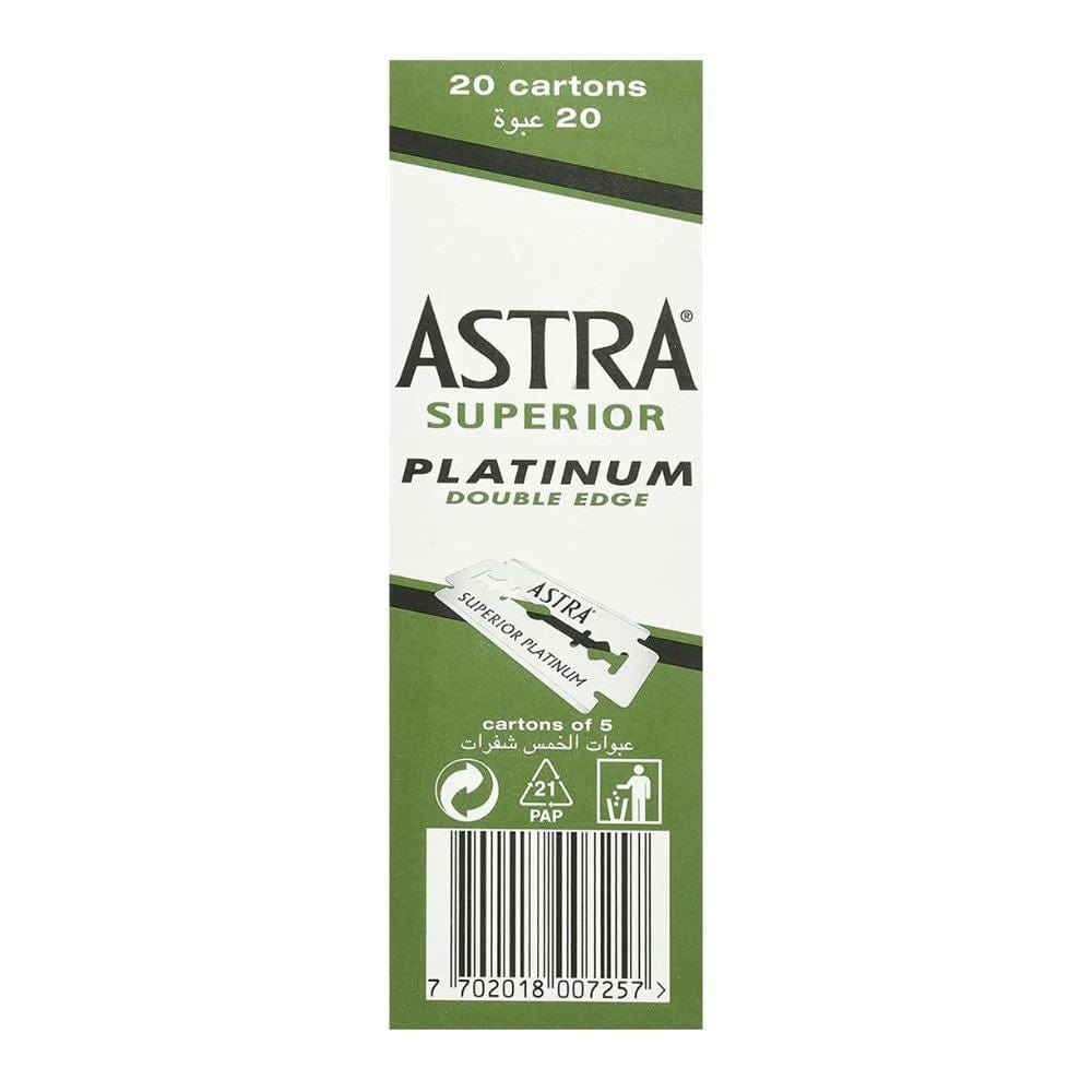 Razor Blade Astra Super Platinum Double Edge Razor Blades (5)