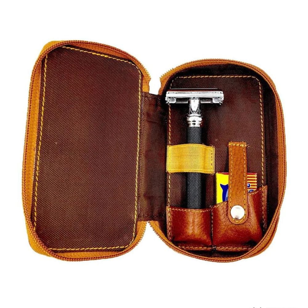 Parker Double Edge Safety Razor Travel Case – Style & Swagger