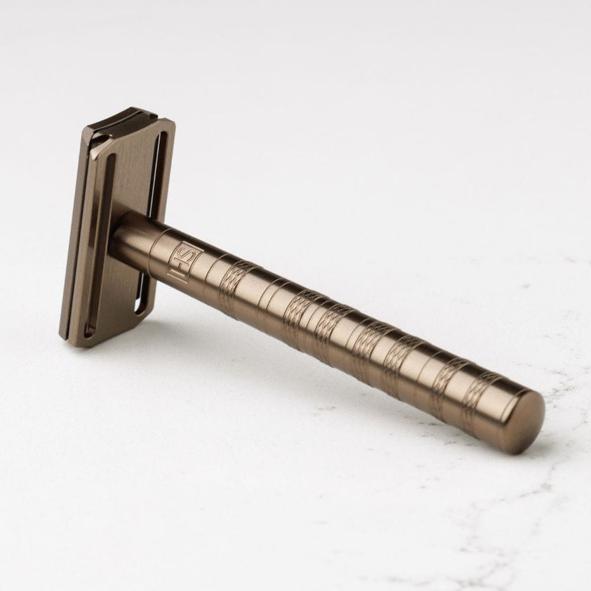 Henson Shaving AL13 DE Safety Razor Tan – Style & Swagger