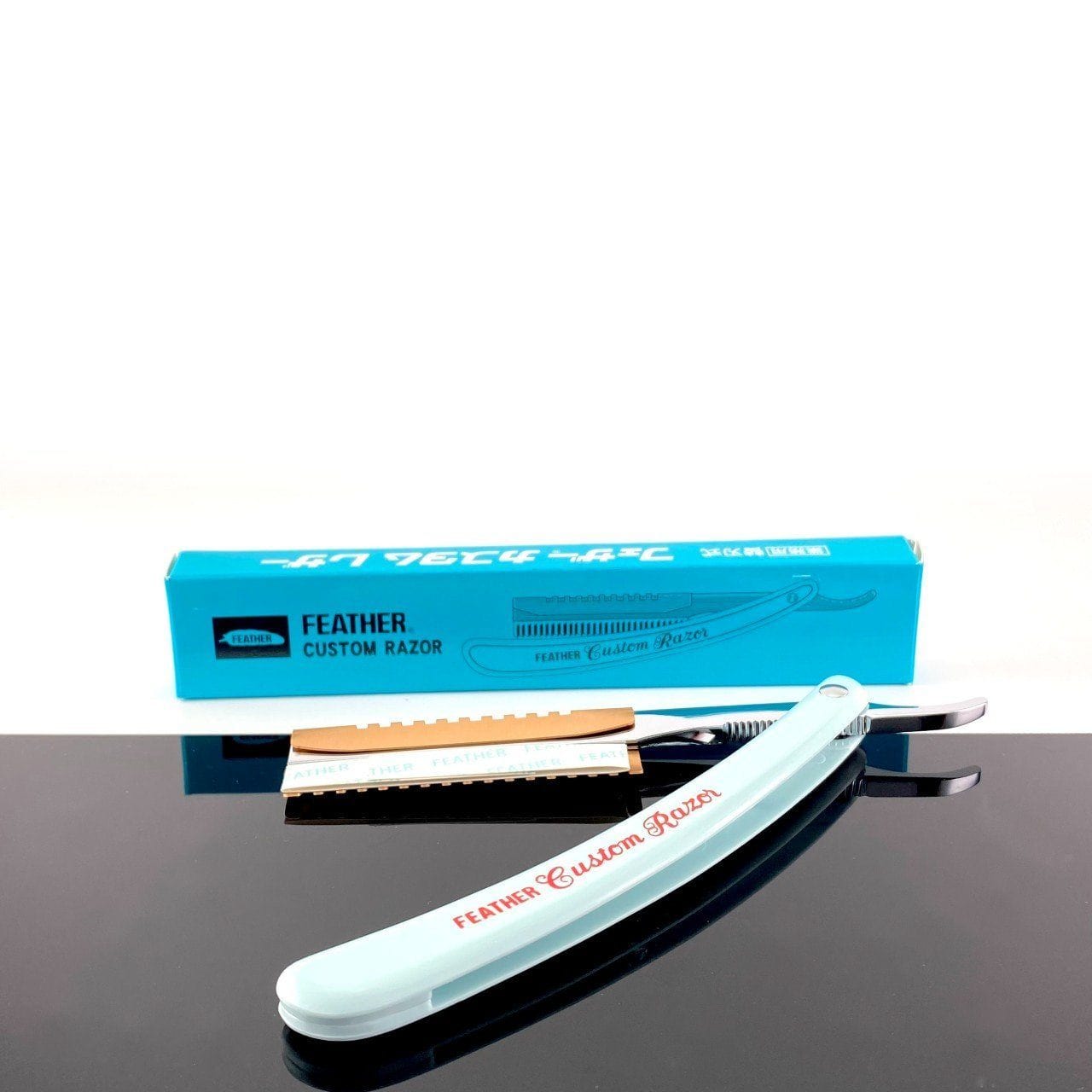 Feather Custom Shaper Razor Shavette – Style & Swagger