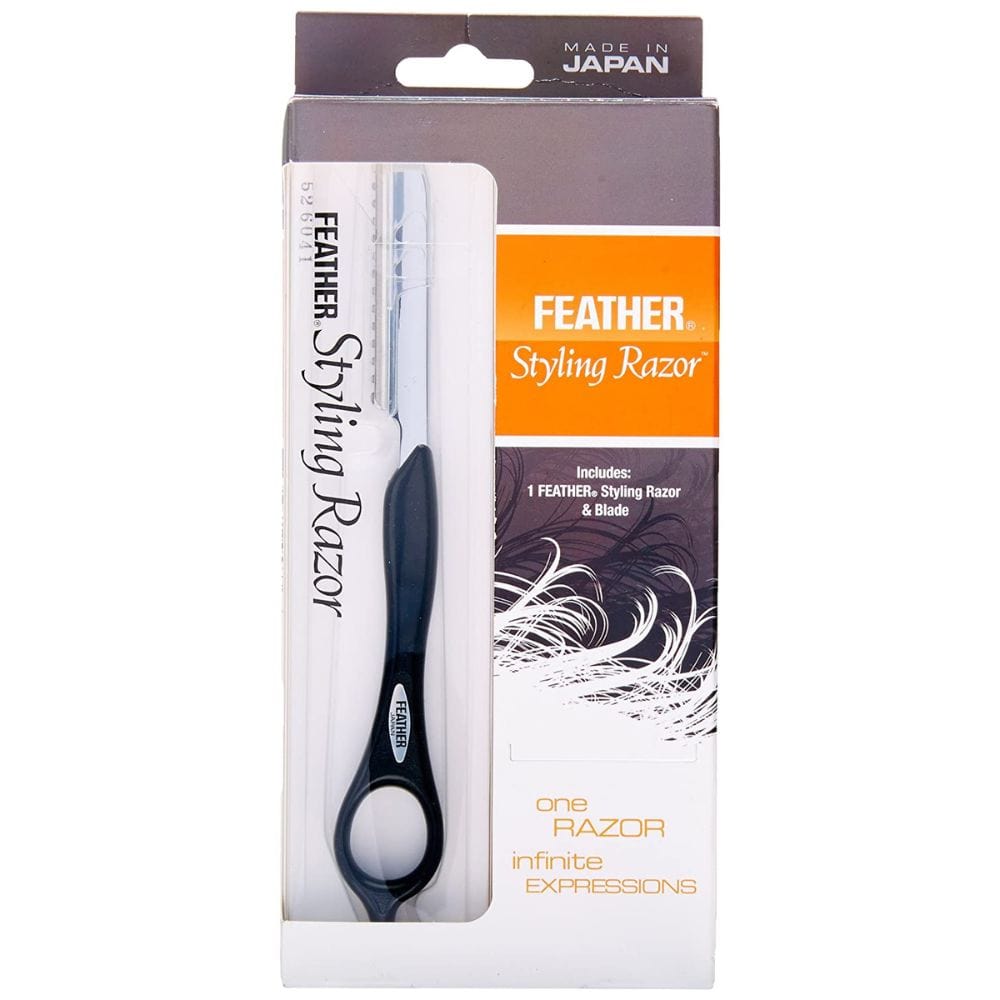 Swoosh Razor Feather Styling Razor Black – Style & Swagger