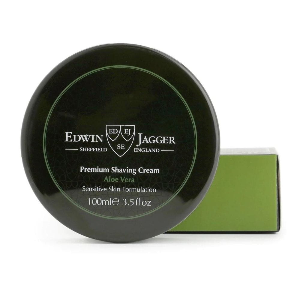 Shaving Cream Edwin Jagger Natural Premium Shaving Cream Tub Aloe Vera 100ml