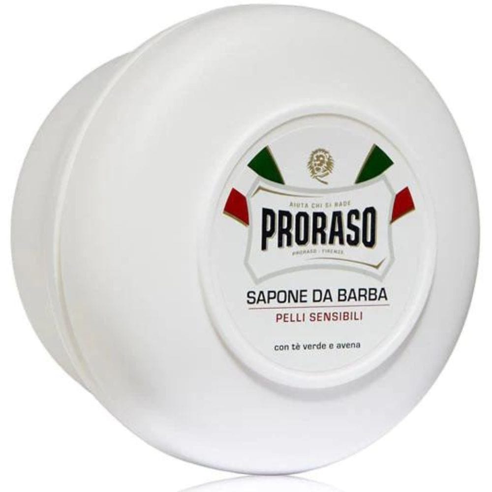 Shaving Cream Proraso Green Tea & Oatmeal Sensitive Shaving Cream in a Bowl 150ml