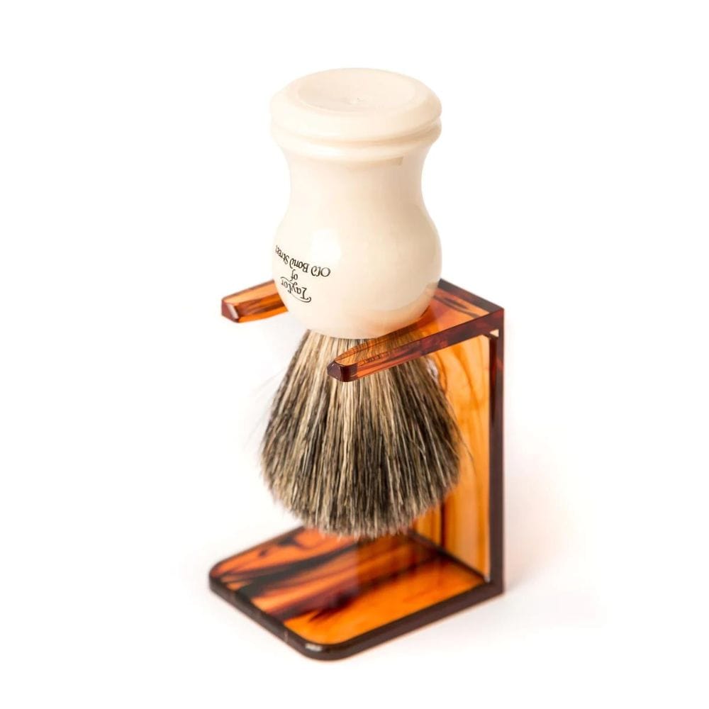 Shaving Stand Taylor Of Old Bond Street Imitation Tortoise Shell Shaving Brush Stand