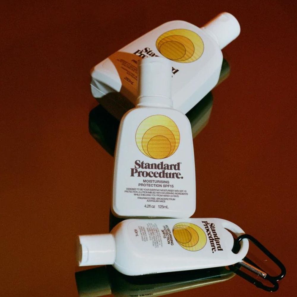 Sunscreen Standard Procedure Moisturising Protection SPF 15 250ml